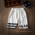 hot design casual children's Clothing white and black trousers for 3-8 years boys